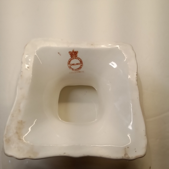 ANTIQUE JOHN MADDOCK AND SONS ROYAL VITREOUS COLUMBUS PATTERN RARE CAKE PLATE - Picture 3 of 12